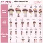 Pink Makeup Brushes Set Professional 66pcs With Case