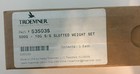 Lot Of 2  Nos 1100g Slotted Weight Mass Sets Vintage Science Physics Lab