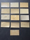 French Colonies Collection 13 Stamps Overprinted Mh Free Shipping