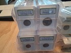 Lot      Estate Find U s  Coin Collection - Uncirculated  Gem  100 Coins In Slabs 