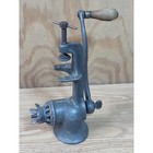 Antique Universal No 2 Food Chopper L f  c  Cast Iron Meat Grinder Table Mount