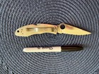 Spyderco C51s Rookie Stainless Steel Serrated Folding Pocket Knife - New In Box
