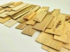 Thin Hardwood Board Offcuts  1-6mm Veneer Marquetry Craft Model Making 1kgtoc