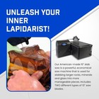 Hi-tech Diamond 10  Slab Saw   Lapidary Saw Machine   Includes Two Saw Blades