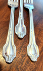  12  Antique Silver Plate Falmouth International Silver Co Flatware Dinner Forks
