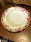 Vintage Haviland   Co  Depose Pink Fish Scale 9 5    Bowl Minor In Euc