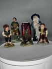 5 Vintage 1979 Royal Doulton Lord Of The Rings Middle Earth Figurines