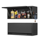 Metal Wall Tool Cabinet Box Wall Mount Storage Cabinet Garage Kitchen Organizer