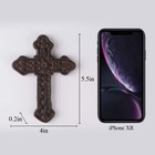 Brasstar Cast Iron Wall Cross Decoration Rustic Antique Metal Cross    