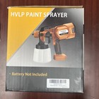 High Pressure Cordless Paint Sprayer Electric Hvlp Spray Gun Us