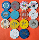 Lot Of 14  Las Vegas Casino Chips