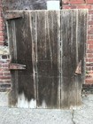 Antique Old Rustic Barn Door 19th Century
