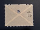 Hong Kong Cover 1947 Kgvi By Air France Hongkong Saigon Paris Reopening