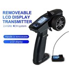 2 4g 4ch Lcd Display Waterproof Rc Car Remote Controller Transmitter W  Receiver