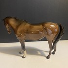 Vintage Beswick England Porcelain Figurine Standing Brown Pony Horse