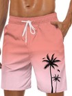 Men s Swim Trunks Hawaiian Bathing Mesh Lining Swimsuits Beach Shorts Pockets
