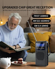 3 Band Pocket Radio  Portable Am Fm Sw Battery Operated Radio With Shortwave 