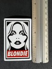 Blondie Sticker Silhouette Iconic 70s Disco New Wave Band For Laptops Etc New 