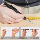 2 Pack Carpenter Construction Pencils Mechanical Pencils With 12 Refills 