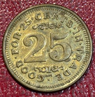 Car Wash Gangster Car Good For 25 Cents In Trade Token-mar189