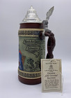 Vintage Thewalt The Factory Genuine  old German  Lidded Beer Stein Matte Finish