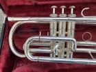 Yamaha Ycr-3330s Silver Cornet Musical Instrument Hard Case