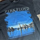 Vintage Pink Floyd Shirt Mens Medium Black 90s Wish You Were Here Tour Band Tee