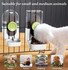 Kenond 35oz Hanging Automatic Pet Food Water Dispenser For Rabbit Guinea Pig