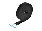 Hook   Loop Fastening Tape  3 4-inch Wide  5 Yards roll - Black