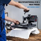 8in1 15 x15  Combo T-shirt Heat Press Transfer Mug Plate Machine Multifunctional