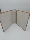 Vintage Gardening Flowers Photo Album Empty 3-ring Binder Cover Scrapbook