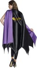 Deluxe Batgirl Lined Cape For Women - Perfect For Cosplay And Halloween