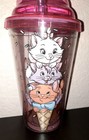 Disney Aristocats Marie Toulouse Berlioz Ice Cream Cone    16 Oz Travel Tumbler     