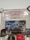 Vintage 1987 Concours D elegance 14th Annual Car Show Poster Hyatt Regency 22x30