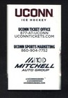 Connecticut Huskies 2024-25 Hockey Pocket Schedule Mitchell Auto Group