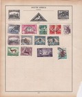 South Africa Stamps On Album Page Ref R18923