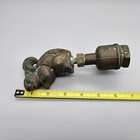 Vintage Bronze Or Brass Metal Squirrel Spigot Outdoor Water Faucet Hose Tap