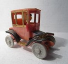 Vintage Disney Toy - Miniature Pluto Driving A 1910 Studebaker - No Box - 1-1 4 
