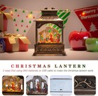 Nativity Christmas Lantern Snow Globe Nativity Snow Globes Collectibles Religiou