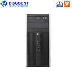 Hp Desktop Computer Tower Quad Core I5 8gb 128gb Ssd Dvd Wifi Windows 10 Pro Pc