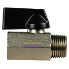 Mini 3 8  Male 3 8 Inch Female Npt Brass Ball Shut Off Valve Water Air Fluid Wog