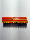 Vintage Cracker Jack Prize Tin Litho Premium Steam Train Toy