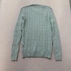 Polo Ralph Lauren Mens Pale Seafoam Cable-knit Sweater Heritage Style Size S Nwt
