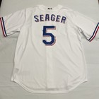 Nike Corey Seager Texas Rangers 2023 World Series Mlb Jersey White Home Adult L