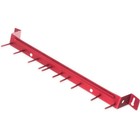 17 In  Aluminum Brush Rack In Red case Of 12 