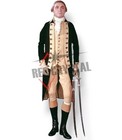 Revolutionary War Officer Coat  18th Century Military Uniform  Cosplay Costume