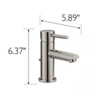 Design House Eastport Ii Single-handle Single Hole Bathroom Faucet Satin Nickel