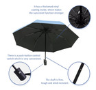 Automatic Umbrella Sun And Rain Anti-uv Windproof 3 Folding Compact Umbrella