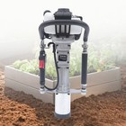 4 Stroke Gas Powered Fence Pile Driver T-post Push Gasoline Engine Heavy Duty