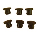 Black Snap-on Hole Plugs 10 5-30mm Rubber Blanking End Cap Silicone Seal Stopper